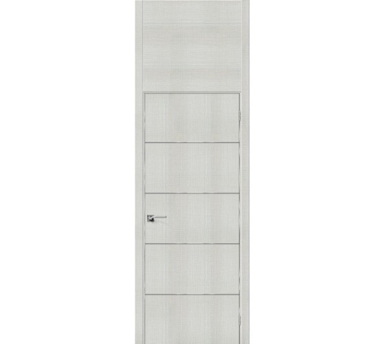 Межкомнатная дверь Гулливер Порта-50А-6 Bianco Crosscut