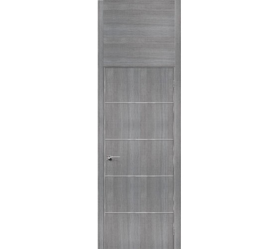 Межкомнатная дверь Гулливер Порта-50А-6 Grey Crosscut